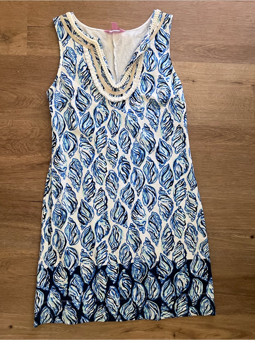 Lilly Pulitzer Blue Oyster Dress
